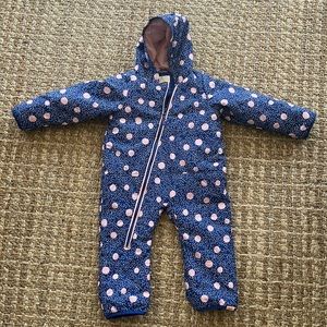 Roxy toddler snowsuit 24mo